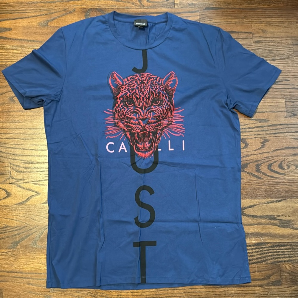 New Just Cavalli Authentic Designer Shirt size XL